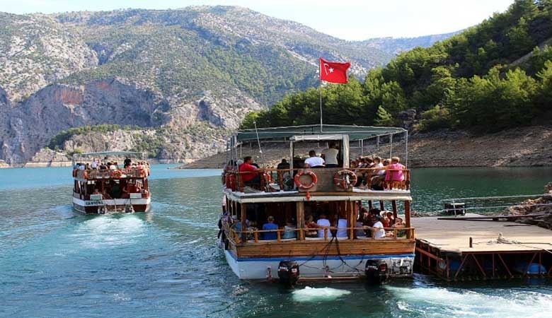 Green Canyon Boat Tour Antalya