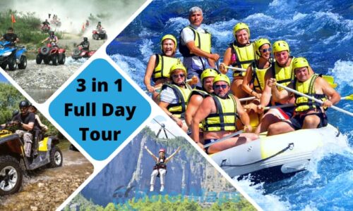 Rafting ATV & zipline tour (3in1)