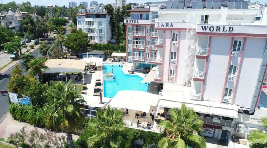 Lara World All inclusive Hotel over view