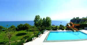 Antalya Nazar Beach Hotel Pool and sea