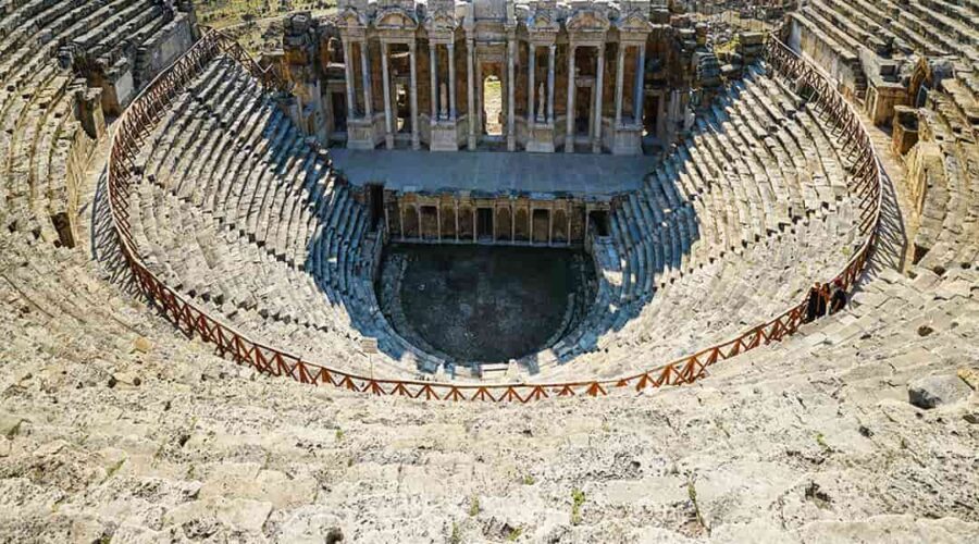 Pamukkale Ruins of Ancient