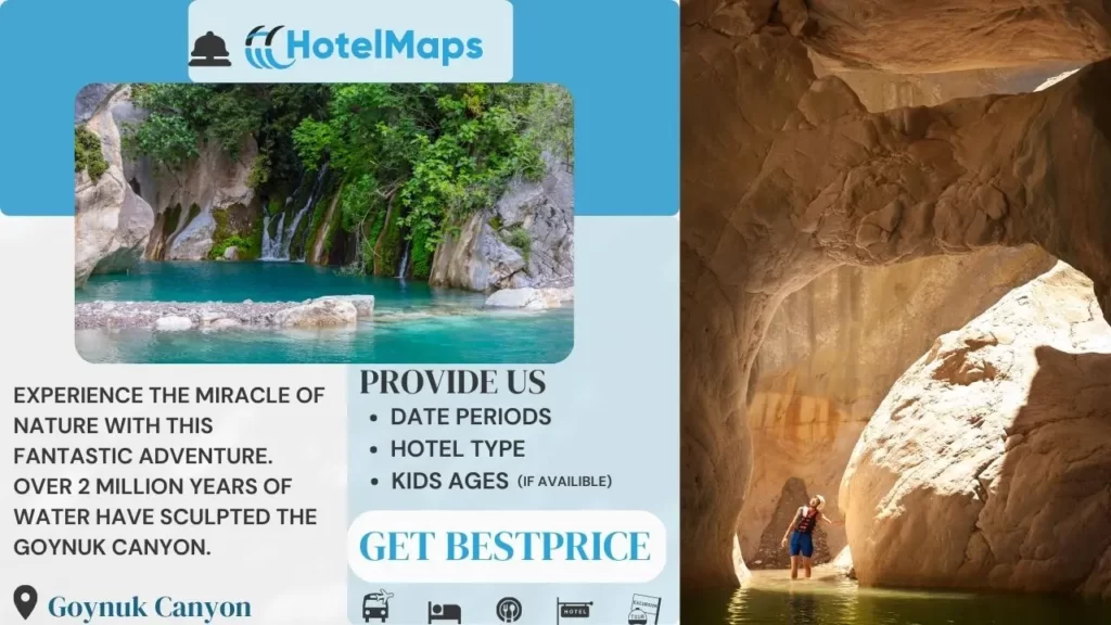 Attractions in Antalya Get Best Price Göynük Canyon park Goynuk Canyon (1)