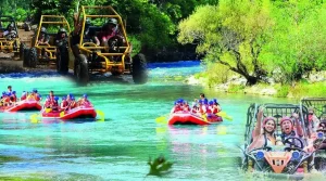 Existing Antalya Excursions and Tours Rafting and Buggy
